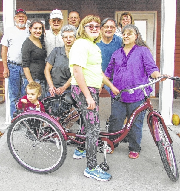 ‘Good people’ buy new bicycle for special needs youngster