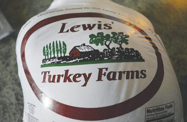 Lewis’ Turkey Farms in Thurman about food, family